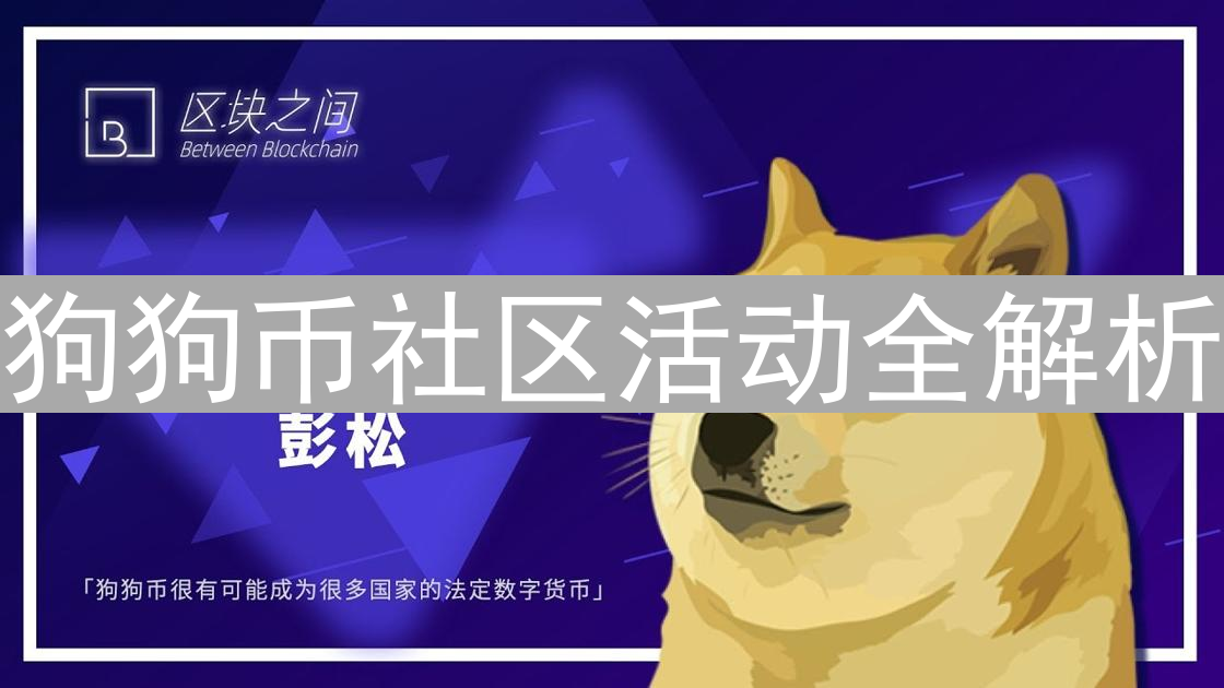 狗狗币社区活动全解析：慈善、竞赛、聚会与文化