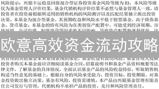 欧意高效资金流动攻略：助您决胜加密货币市场！