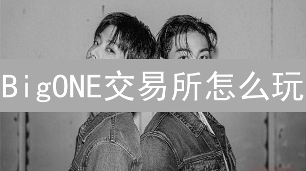BigONE交易所怎么玩？新手入门指南与最佳入口揭秘！