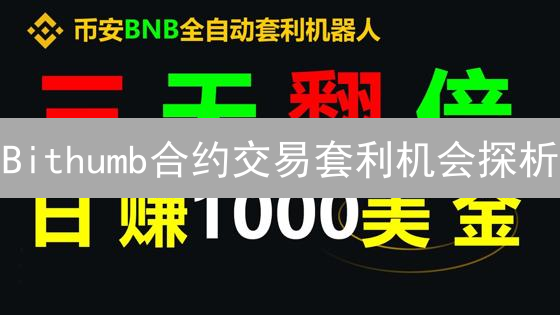 Bithumb合约交易套利机会探析：策略与风险分析