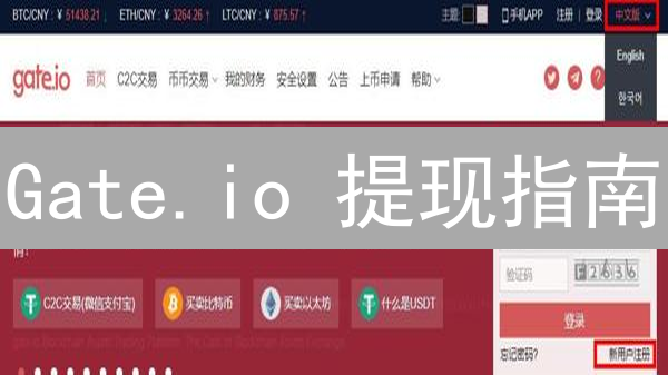 Gate.io 提现指南：新手必看！快速安全提币技巧