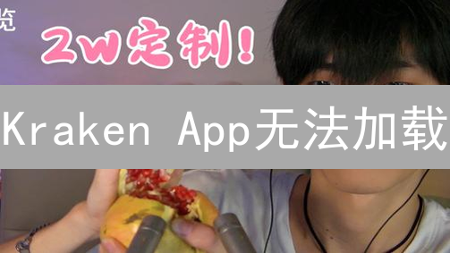 Kraken App无法加载：原因分析与解决方案