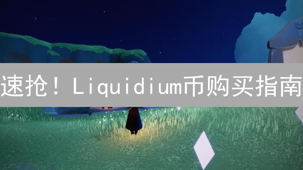 速抢！Liquidium币购买指南：新手必看的5个步骤！