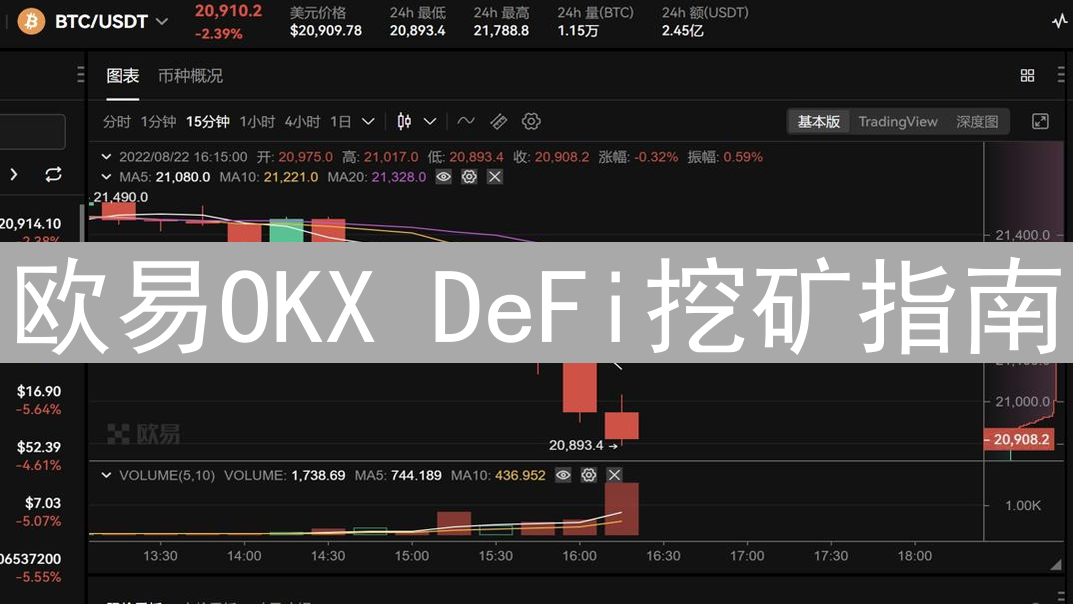 欧易OKX DeFi挖矿指南：探索去中心化金融收益耕耘