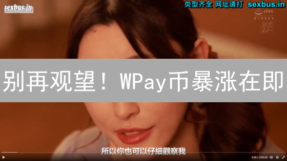 别再观望！WPay币暴涨在即？抓住Web3支付新机遇！